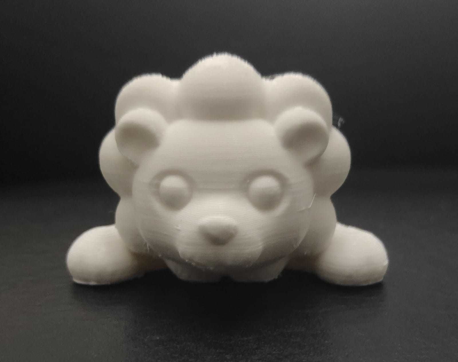 Lying Lion 3D print model_3