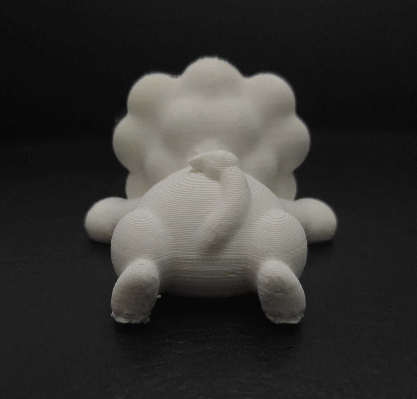 Lying Lion 3D print model_6