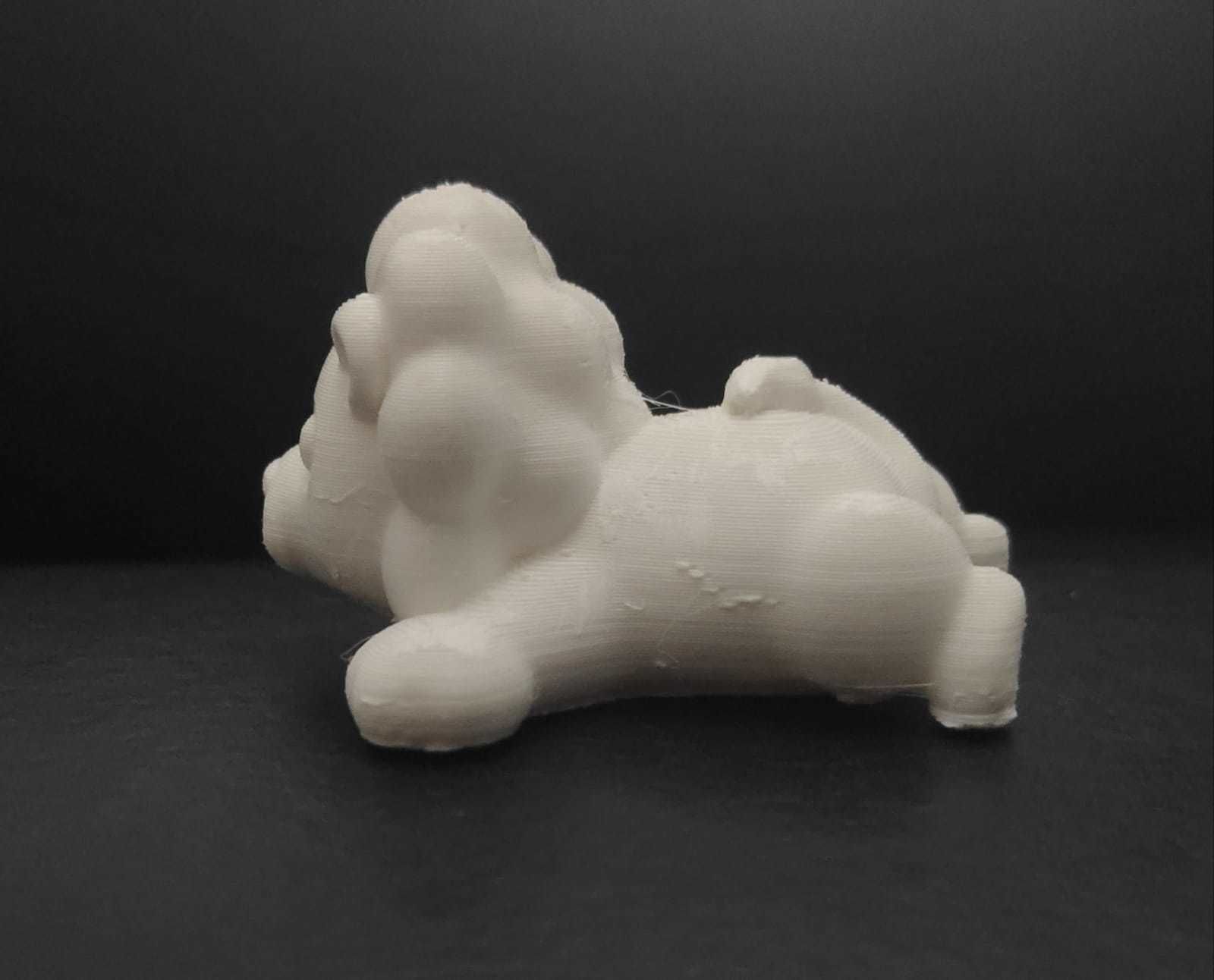 Lying Lion 3D print model_7