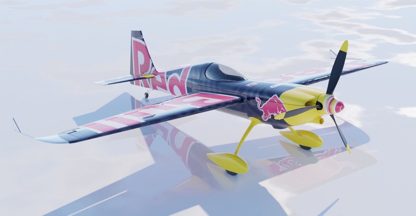 Zivko Edge 540 aerobatic airplane with collection of liveries _11