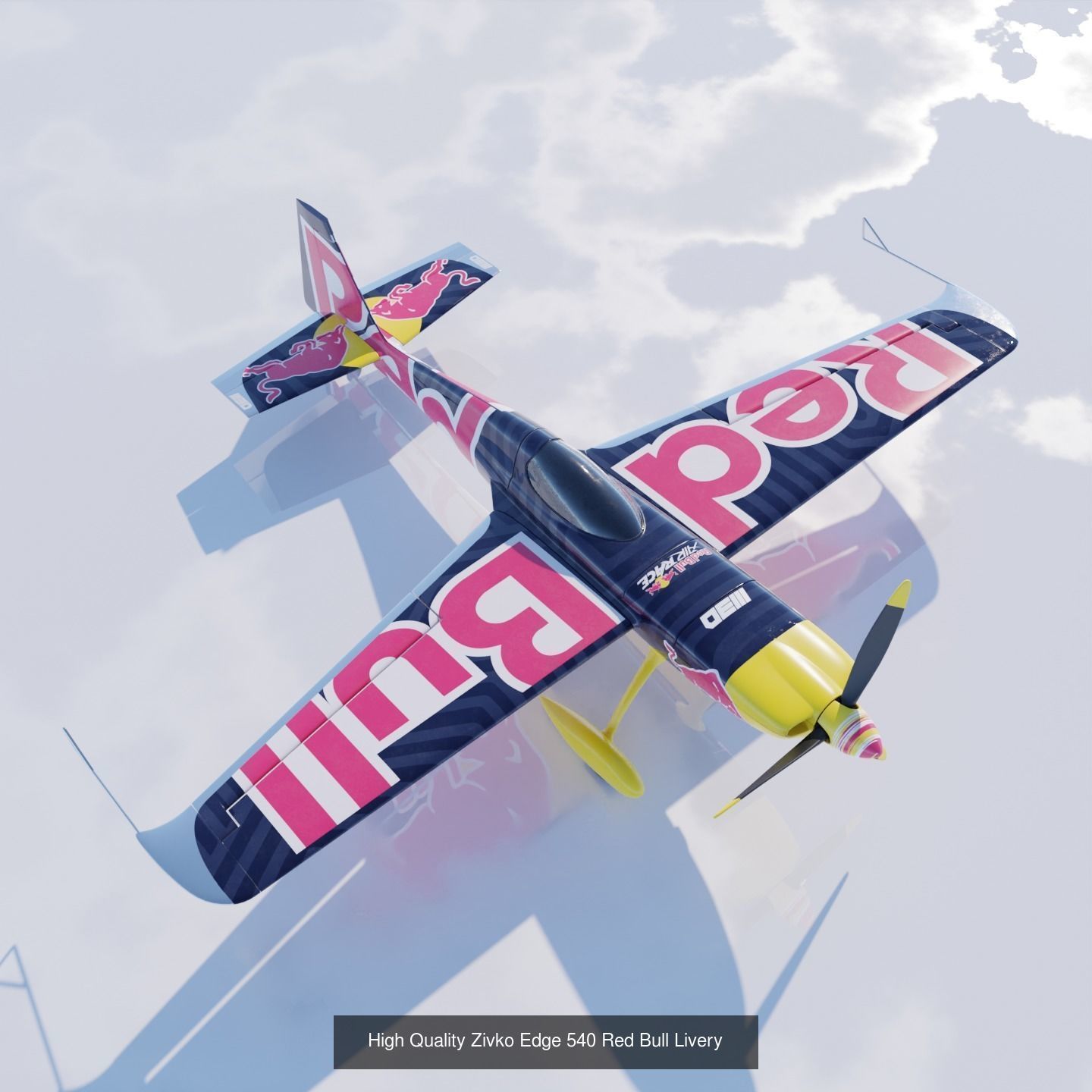 Zivko Edge 540 aerobatic airplane with collection of liveries _6