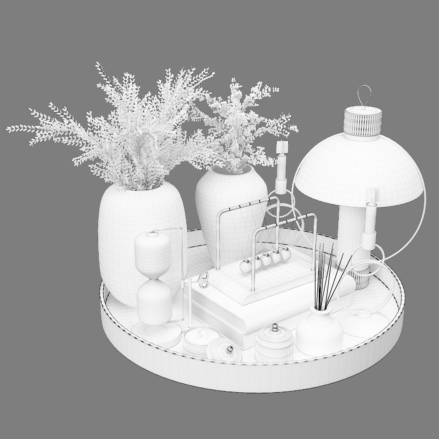 Luxter modeling-decorative set vol 2 3D model_2