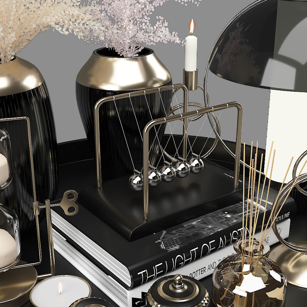 Luxter modeling-decorative set vol 2 3D model_1