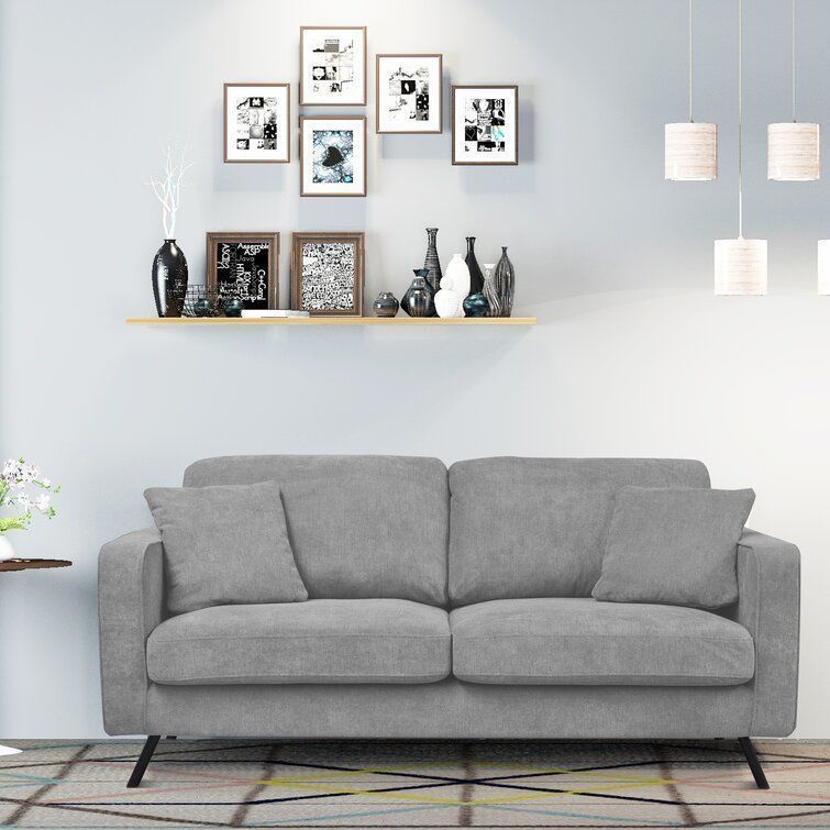 Hernadez 3 Seater Sofa - 3 Colour Low-poly 3D model_16