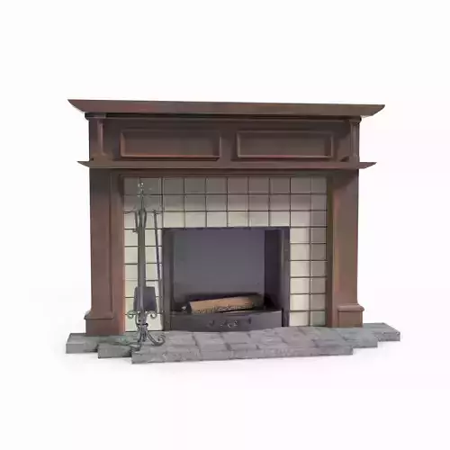 Fireplace with fire place