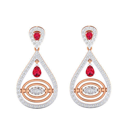 Women Earrings - 1081 3D print model