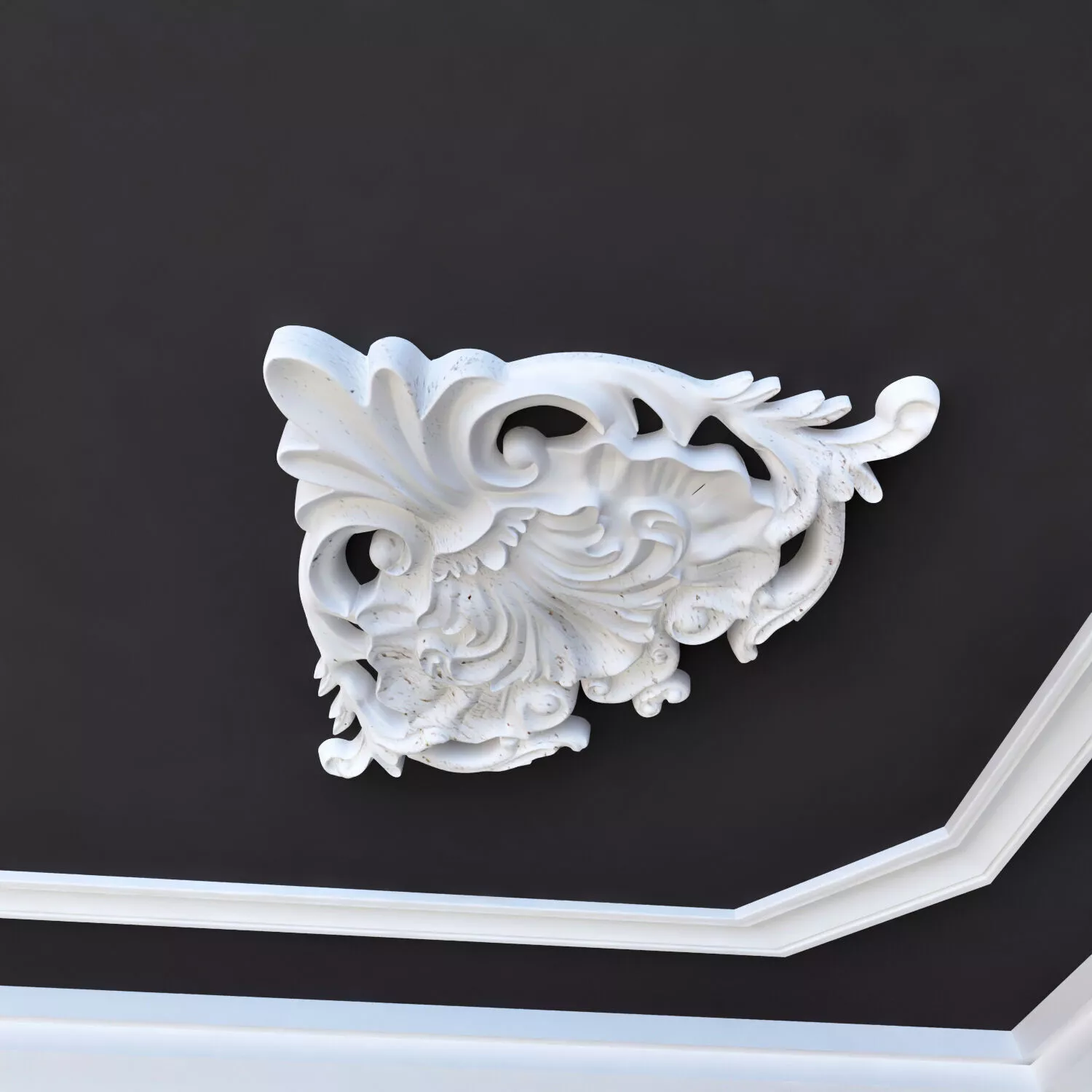 Classic Ceiling decor 3D model