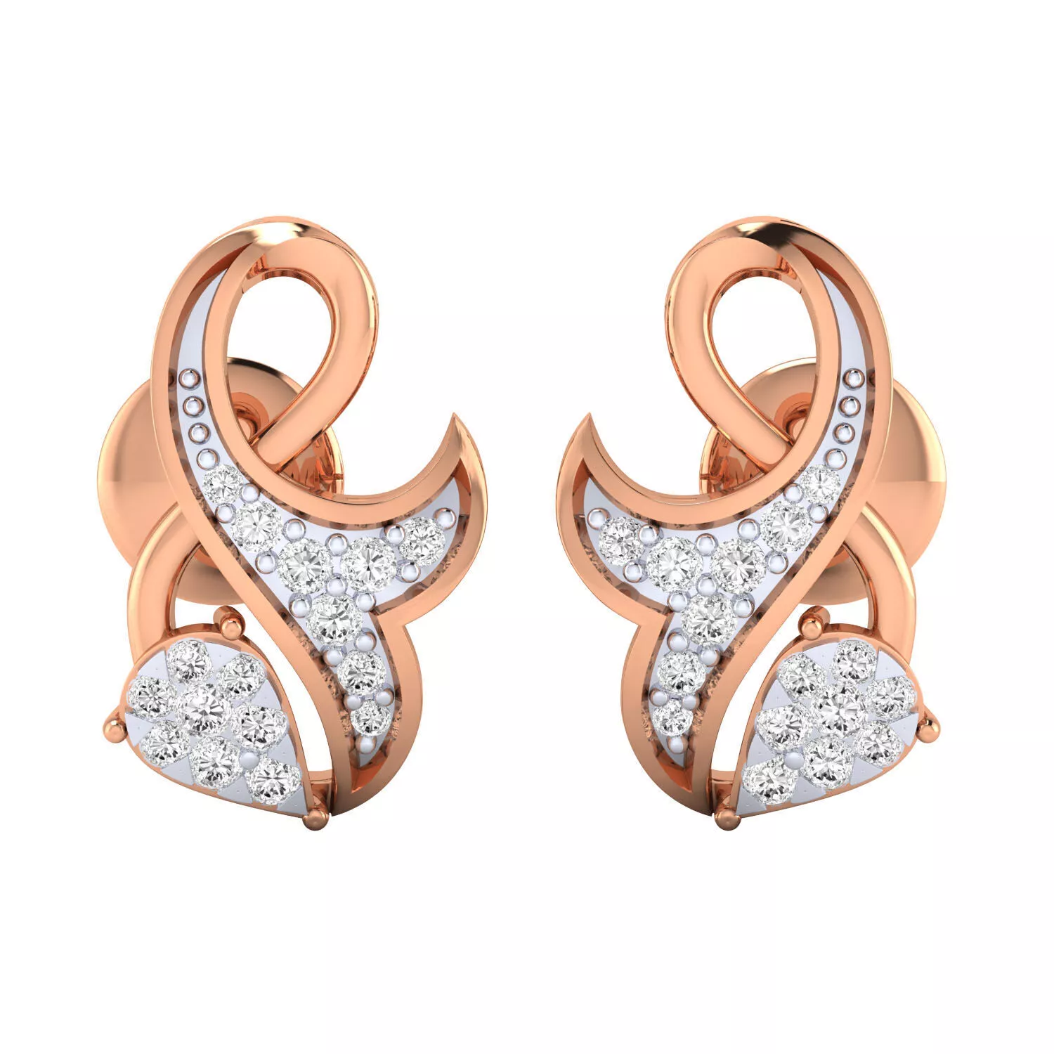 Women Earrings - 1076 3D print model