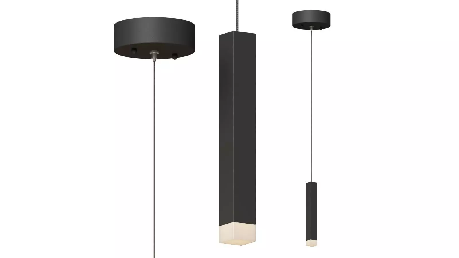 Soho LED Mini Pendant Light by Elan Lighting 3D model_0