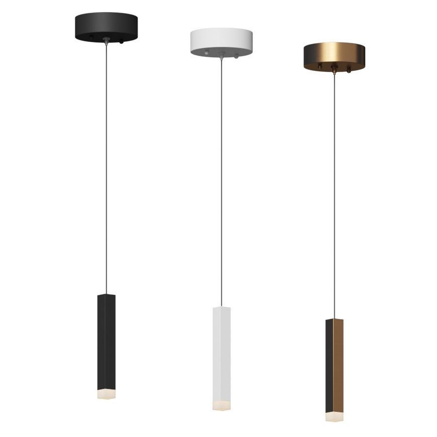 Soho LED Mini Pendant Light by Elan Lighting 3D model_1