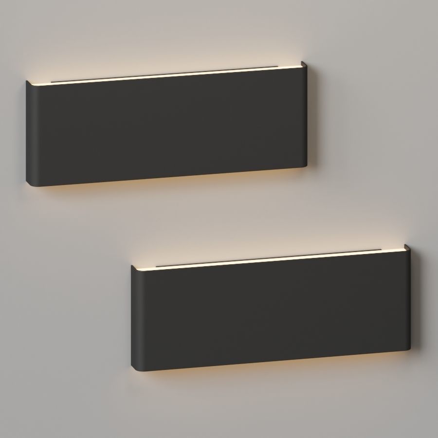 Wall light by ralbay 3D model_1