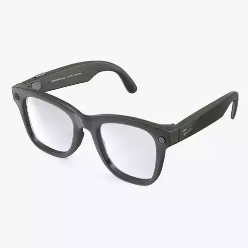 Ray Ban Stories Wayfarer Smart Glasses Olive