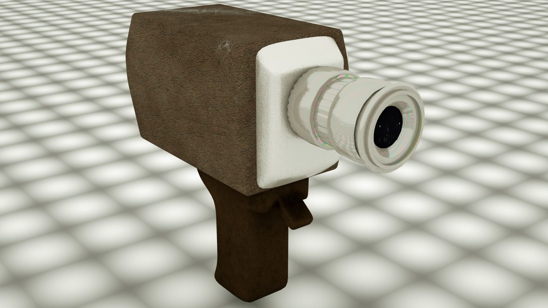 8 millimeter movie camera 3D model_8