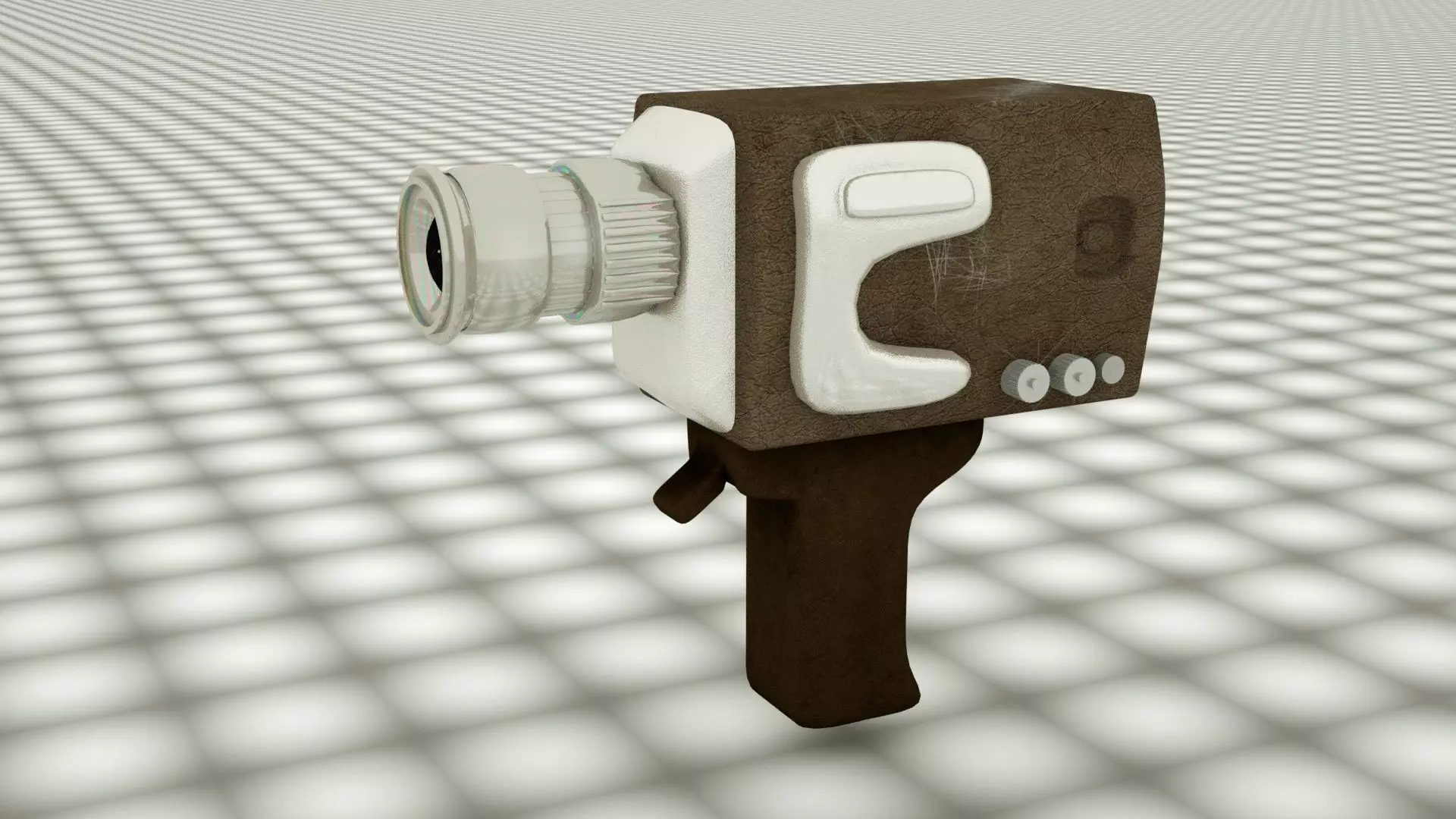 8 millimeter movie camera 3D model_0
