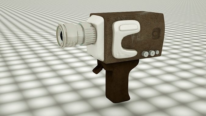 8 millimeter movie camera 3D model