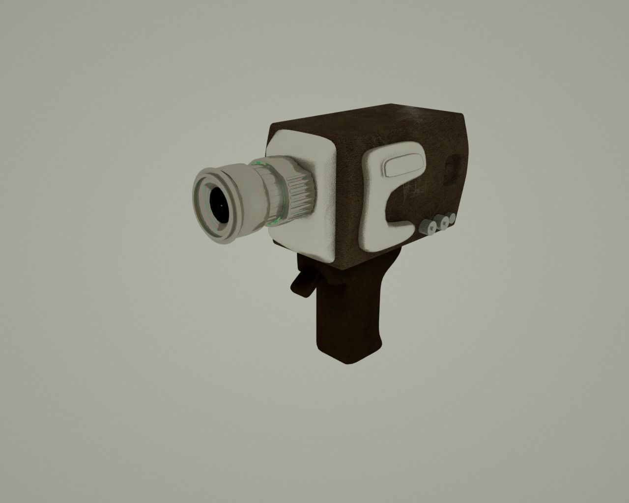 8 millimeter movie camera 3D model_3