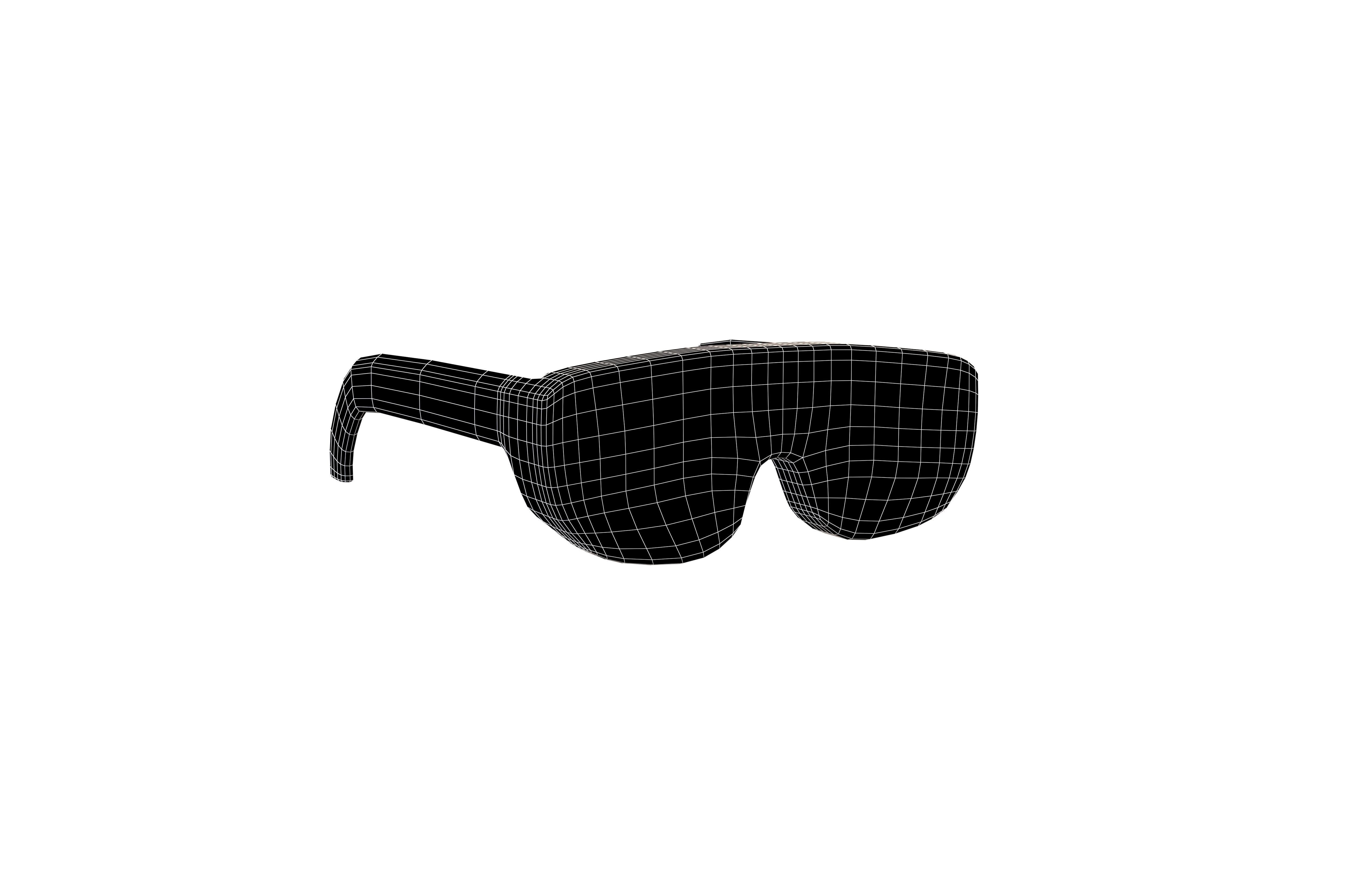 Safety Glasses v1 001 Low-poly 3D model_4