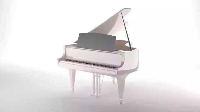 Shelly piano 3D model