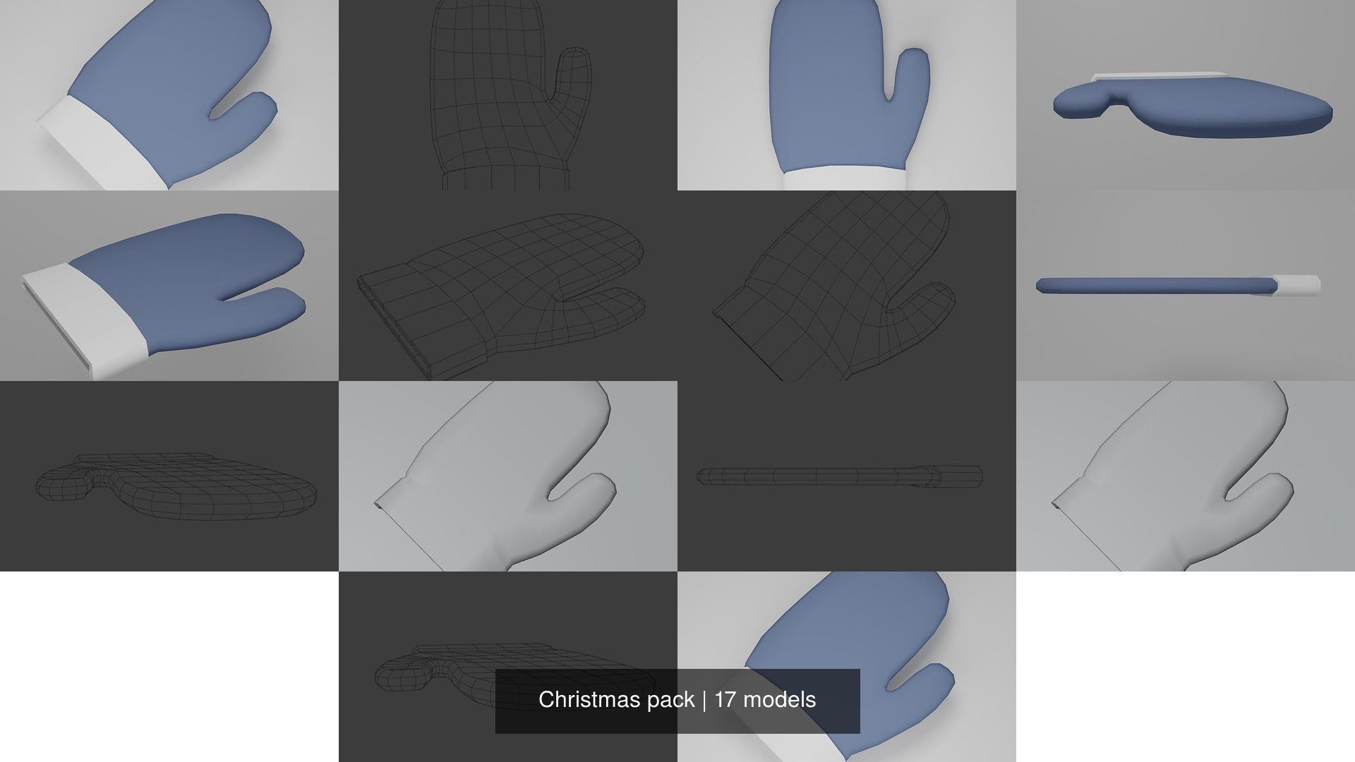 Christmas pack 3D Model Collection_3