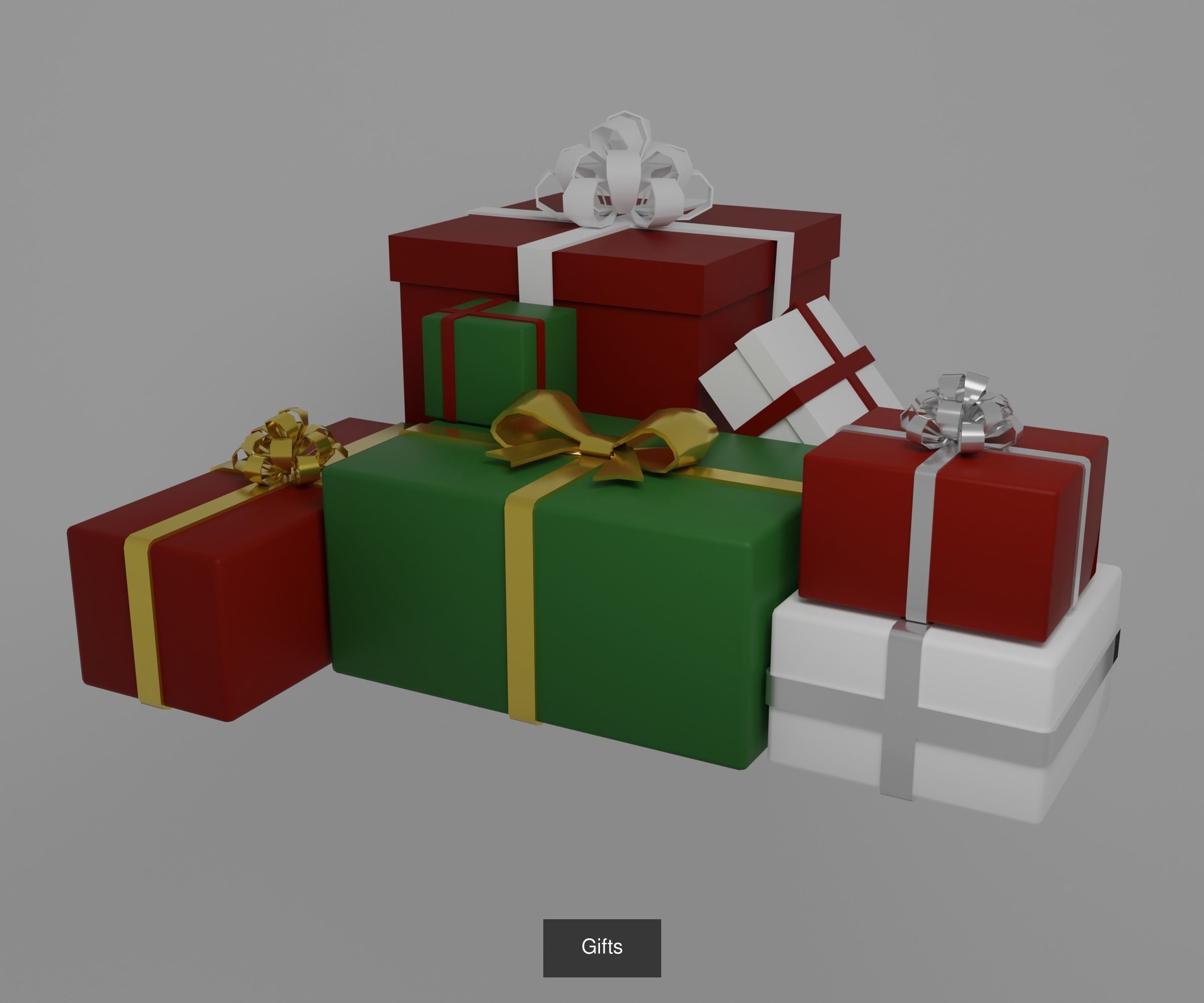 Christmas pack 3D Model Collection_6