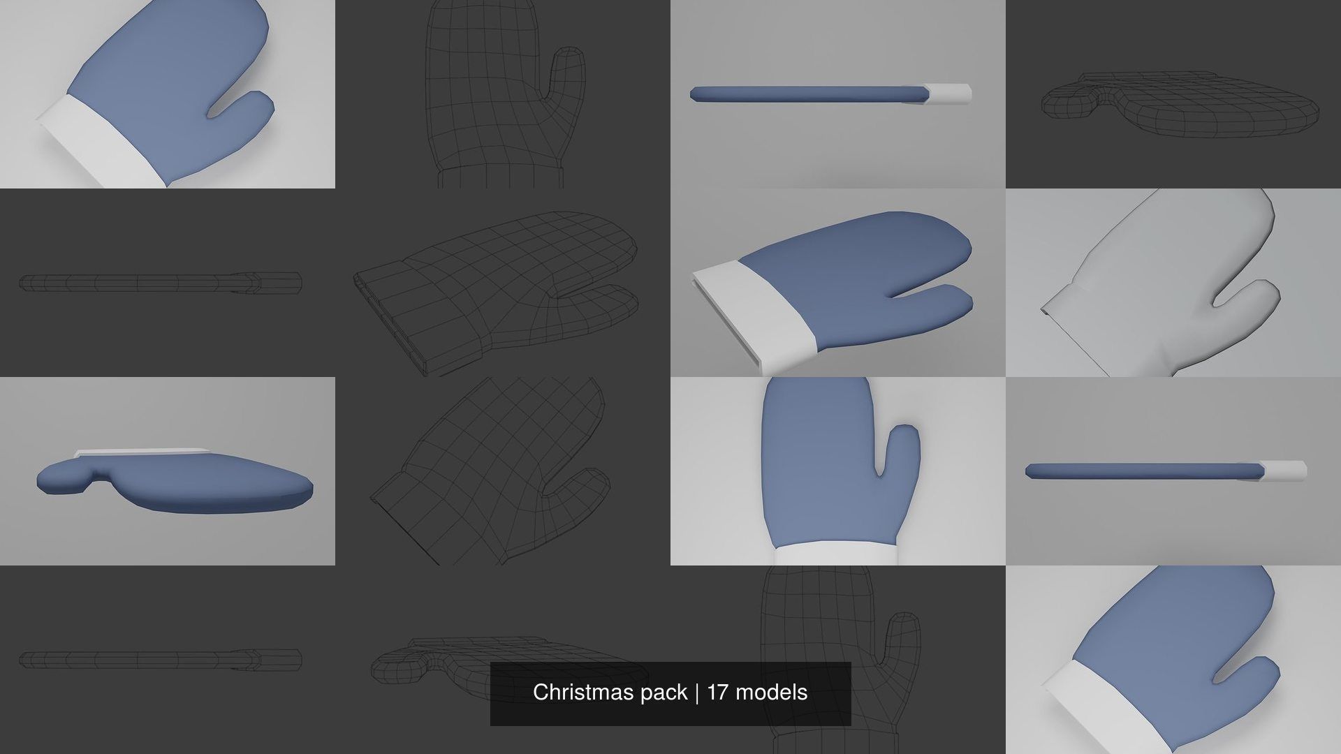 Christmas pack 3D Model Collection_4