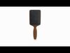 Hairbrush wooden hair brush Free 3D model_1