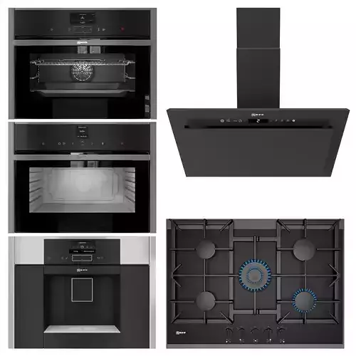 Neff Kitchen set 3D model