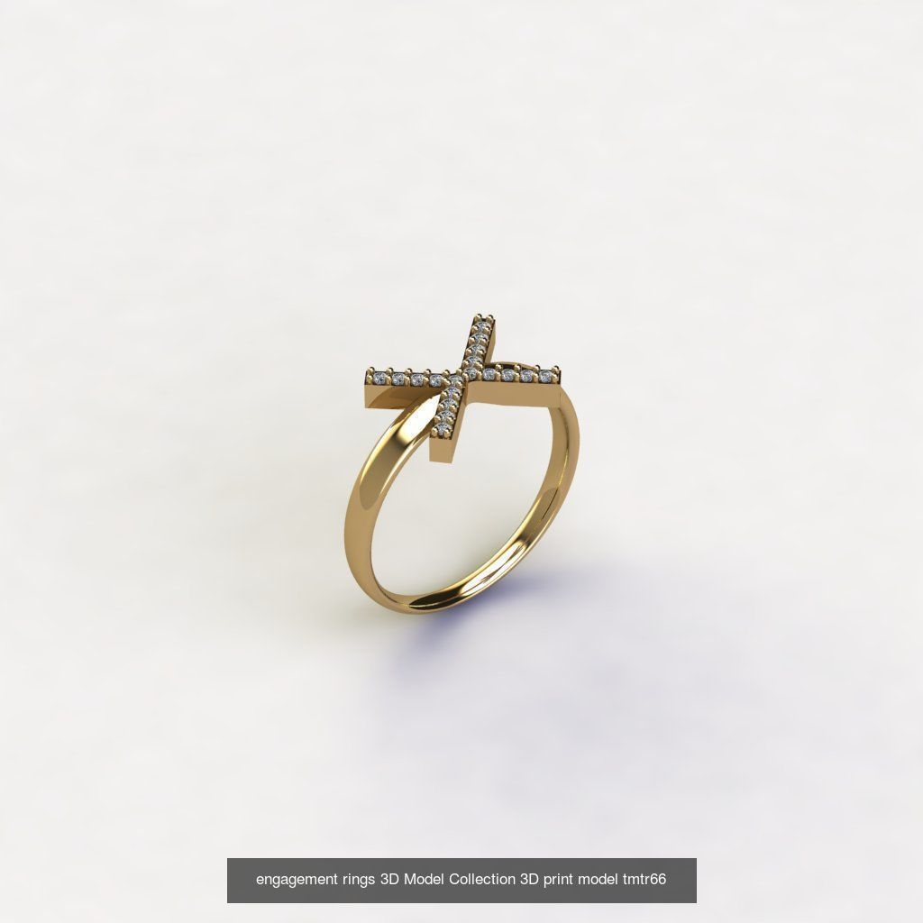 3D Model Collection 3D print italy 10 rings model tmtrmix01 _11