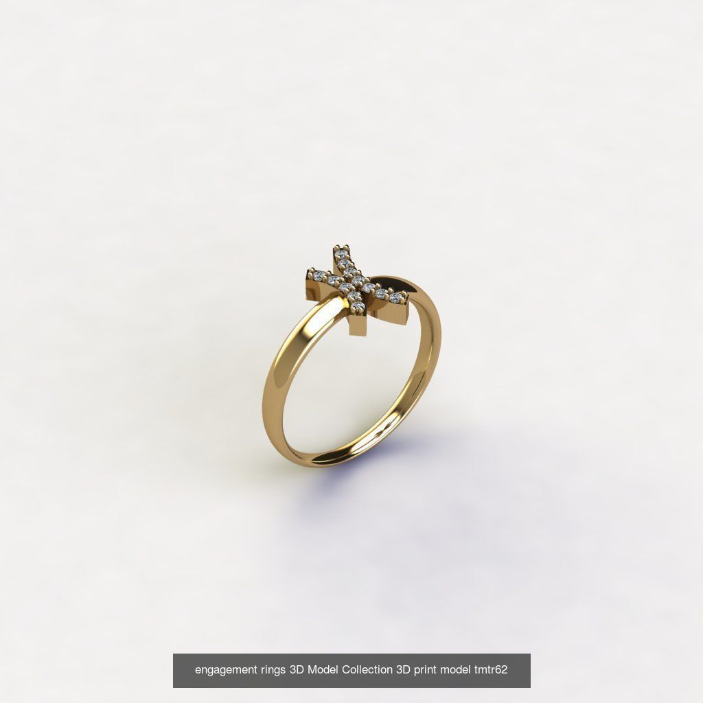 3D Model Collection 3D print italy 10 rings model tmtrmix01 _7