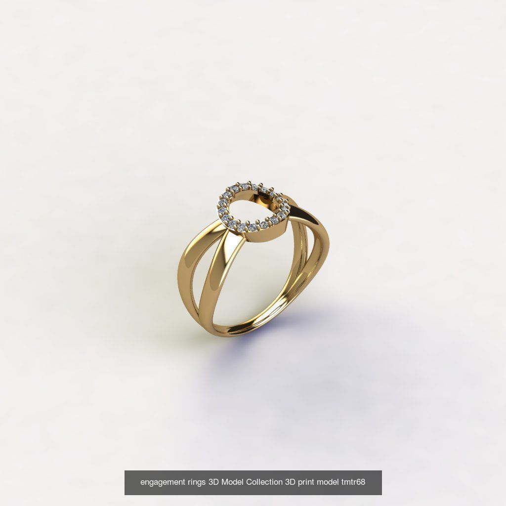3D Model Collection 3D print italy 10 rings model tmtrmix01 _13