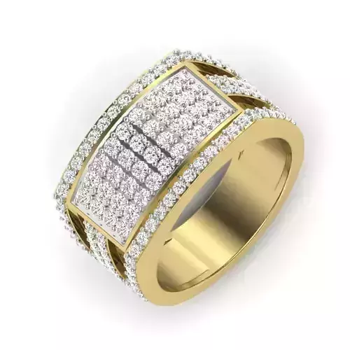Women diamond ring 3dm 1render detail