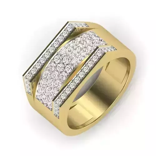 Women diamond ring 3dm 1render detail
