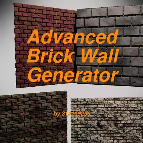 Advanced Brick Wall Generator Texture