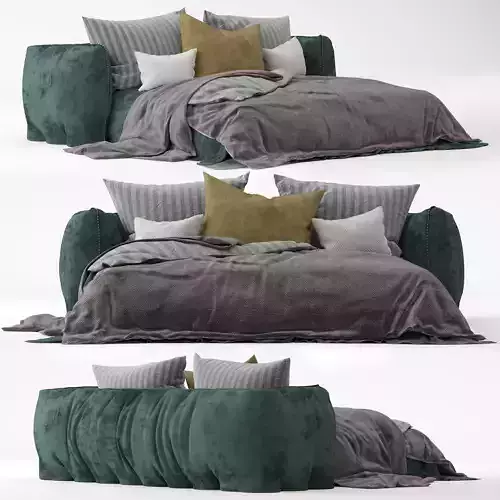 Adairs bed 3D model