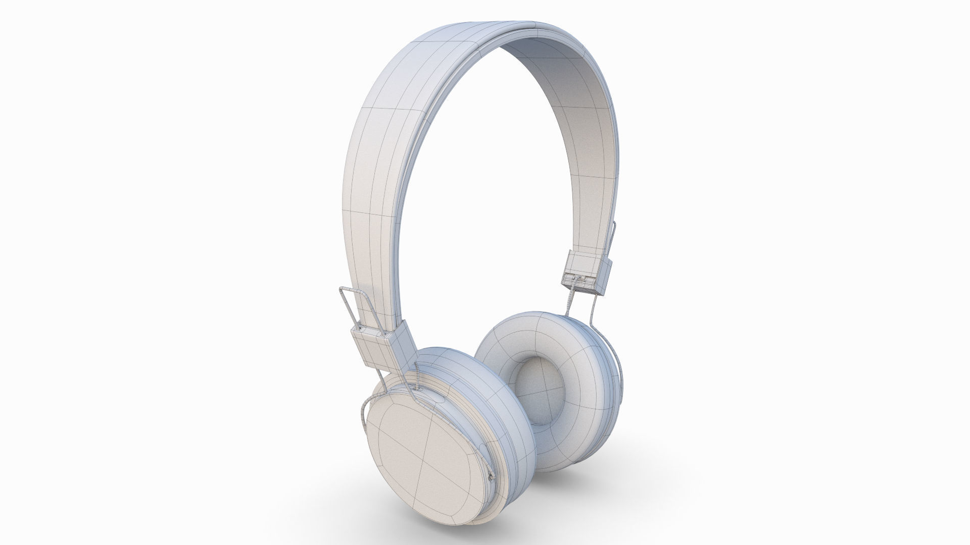 Headphone headphones 3D model_8