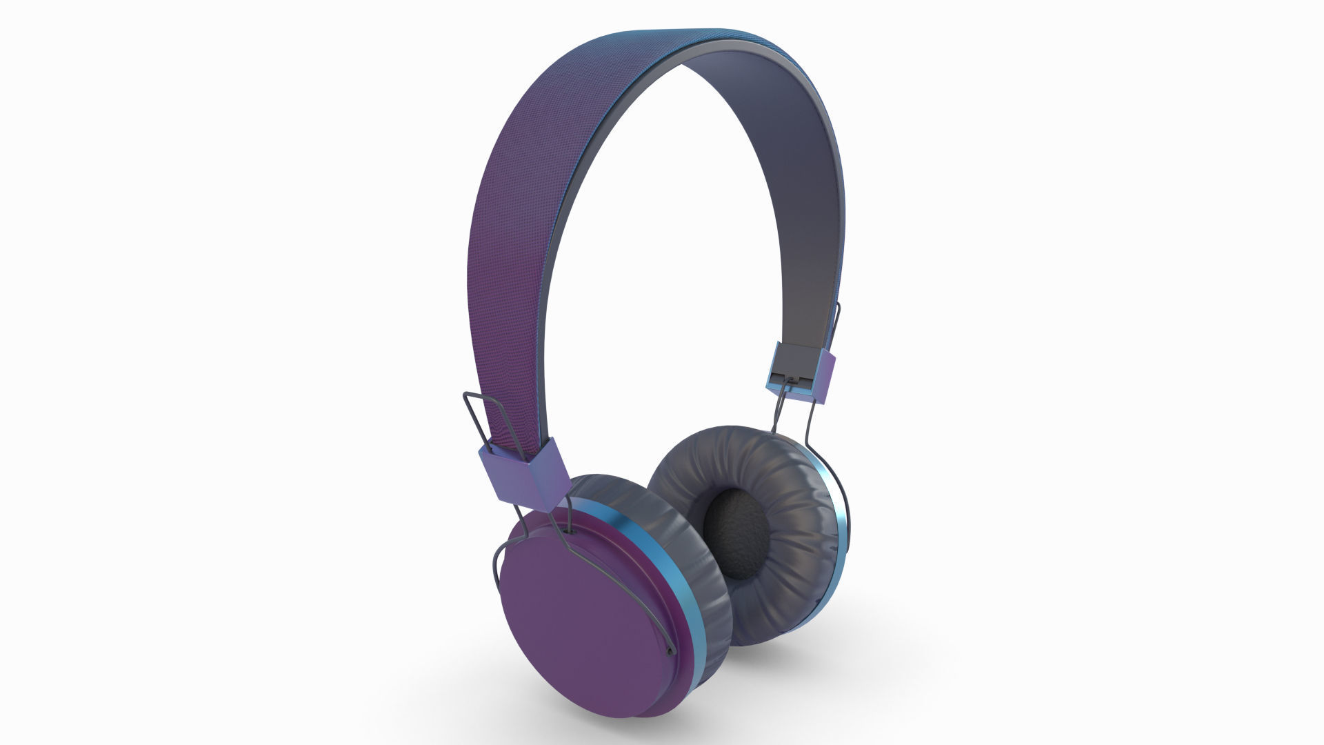 Headphone headphones 3D model_6