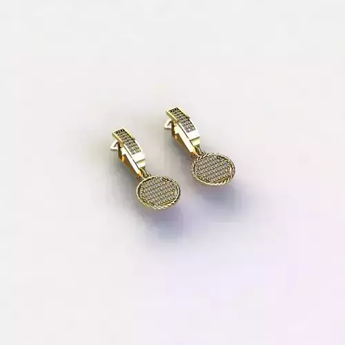 engagement earrings 3D Model Collection 3D print model tmtr73