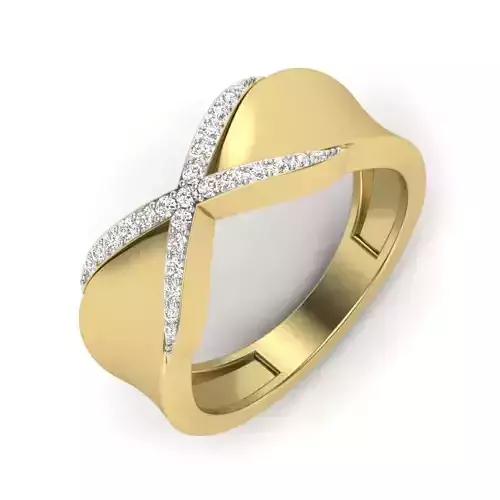 Women diamond ring 3dm 1render detail