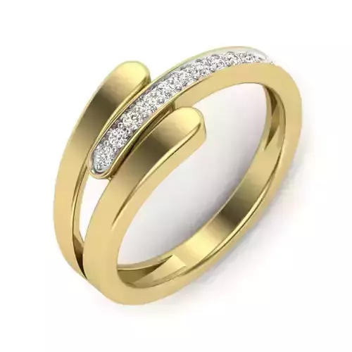 Women diamond ring 3dm 1render detail