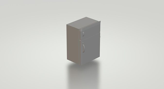 Fridger refrigerator 3D model