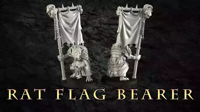Rat flag bearer