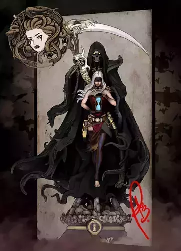 GRIMM REAPER BY CREATIVE GEEK MB 3D print model
