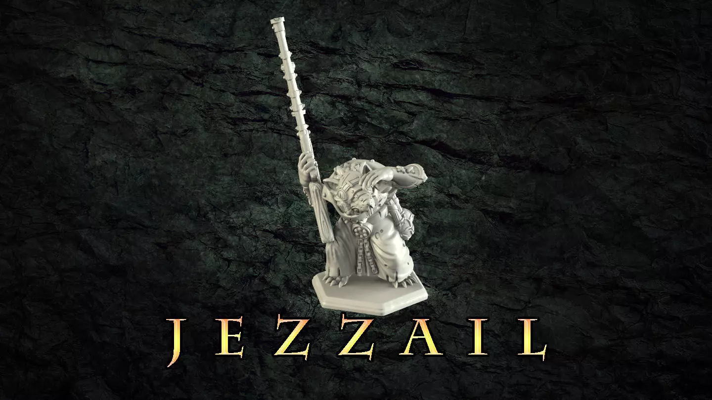 Jezzail rat 3D print model_0