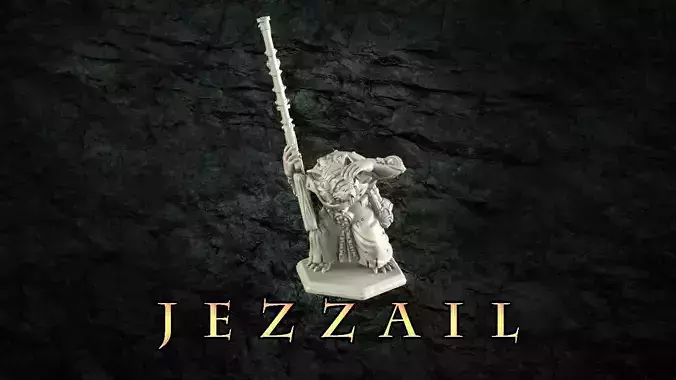 Jezzail rat 3D print model