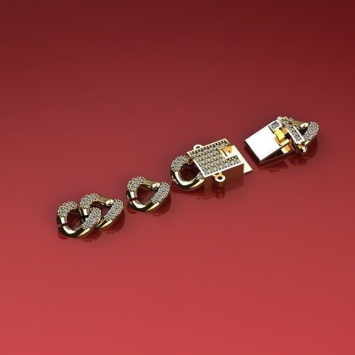 Cuban charm 3D Model tmtr85 3D print model