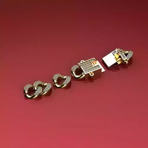 Cuban charm 3D Model tmtr85