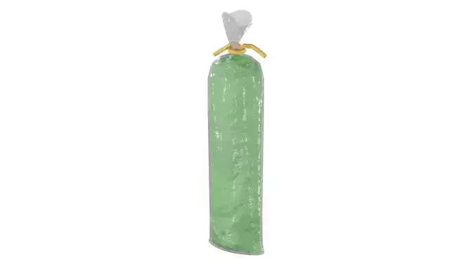 A 3D Ice Cream Plastic Bag 3D model