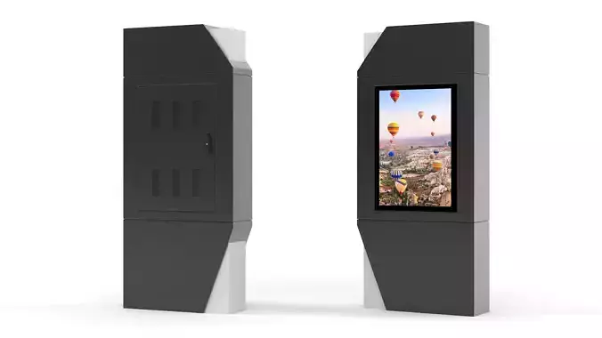 Information Kiosk 3D model