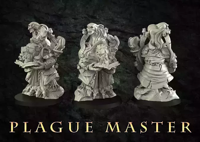 Plague Master 3D print model