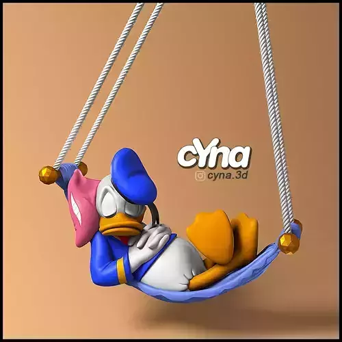 Donald Duck Sleeping